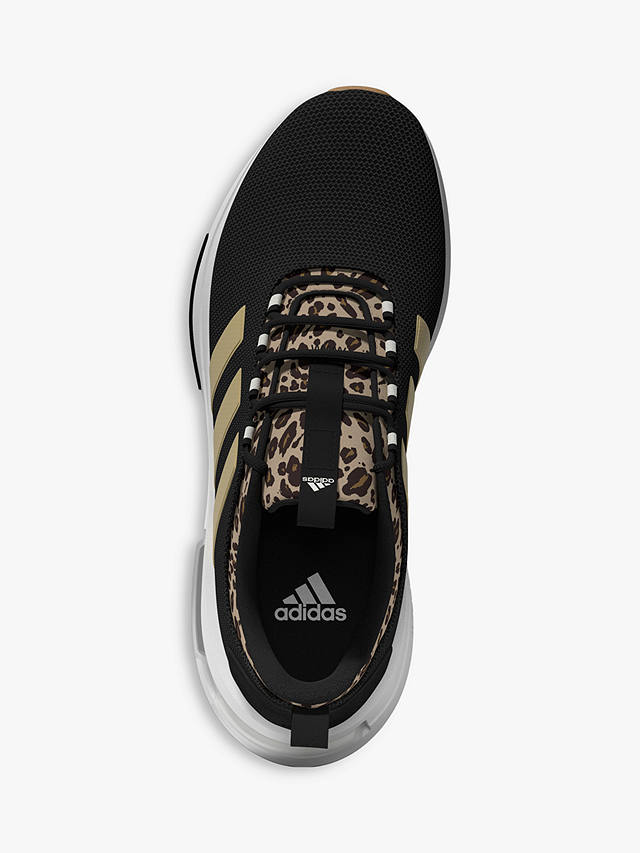 adidas Racer TR23 Trainers, Black/Gold/Beige