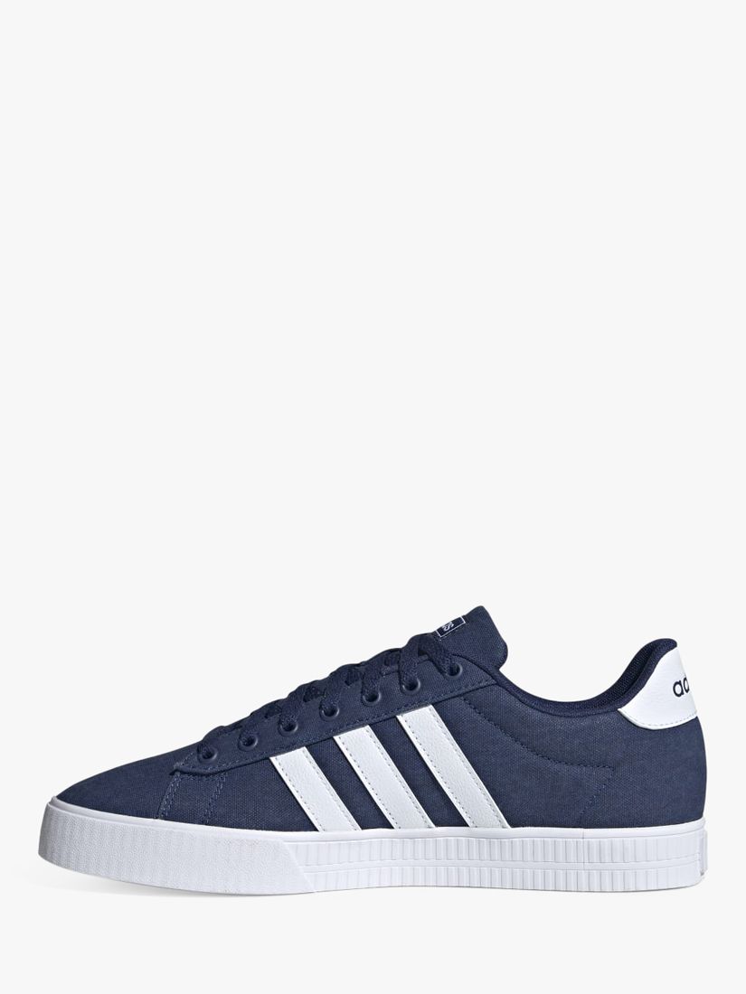 adidas Daily 3.0 Canvas Trainers, Royal Blue, 8
