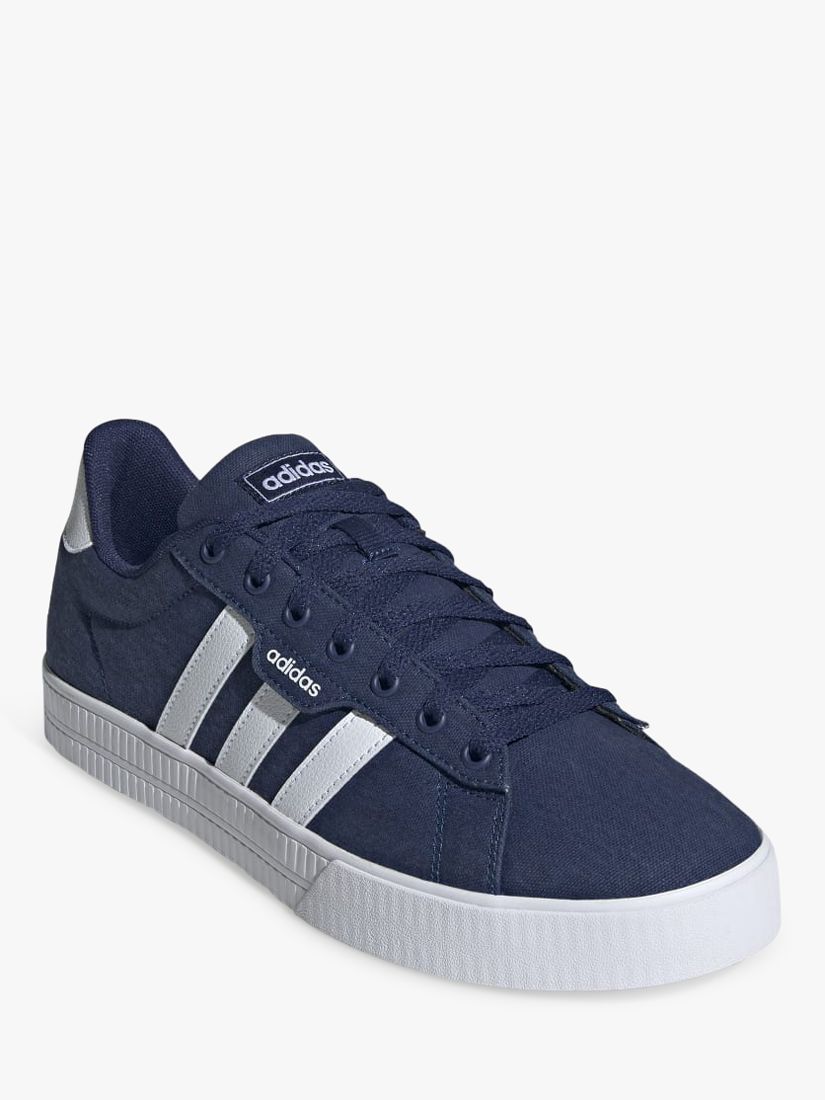 adidas Daily 3.0 Canvas Trainers, Royal Blue, 8