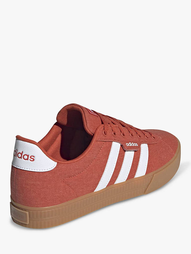 adidas Daily 3.0 Canvas Trainers, Red
