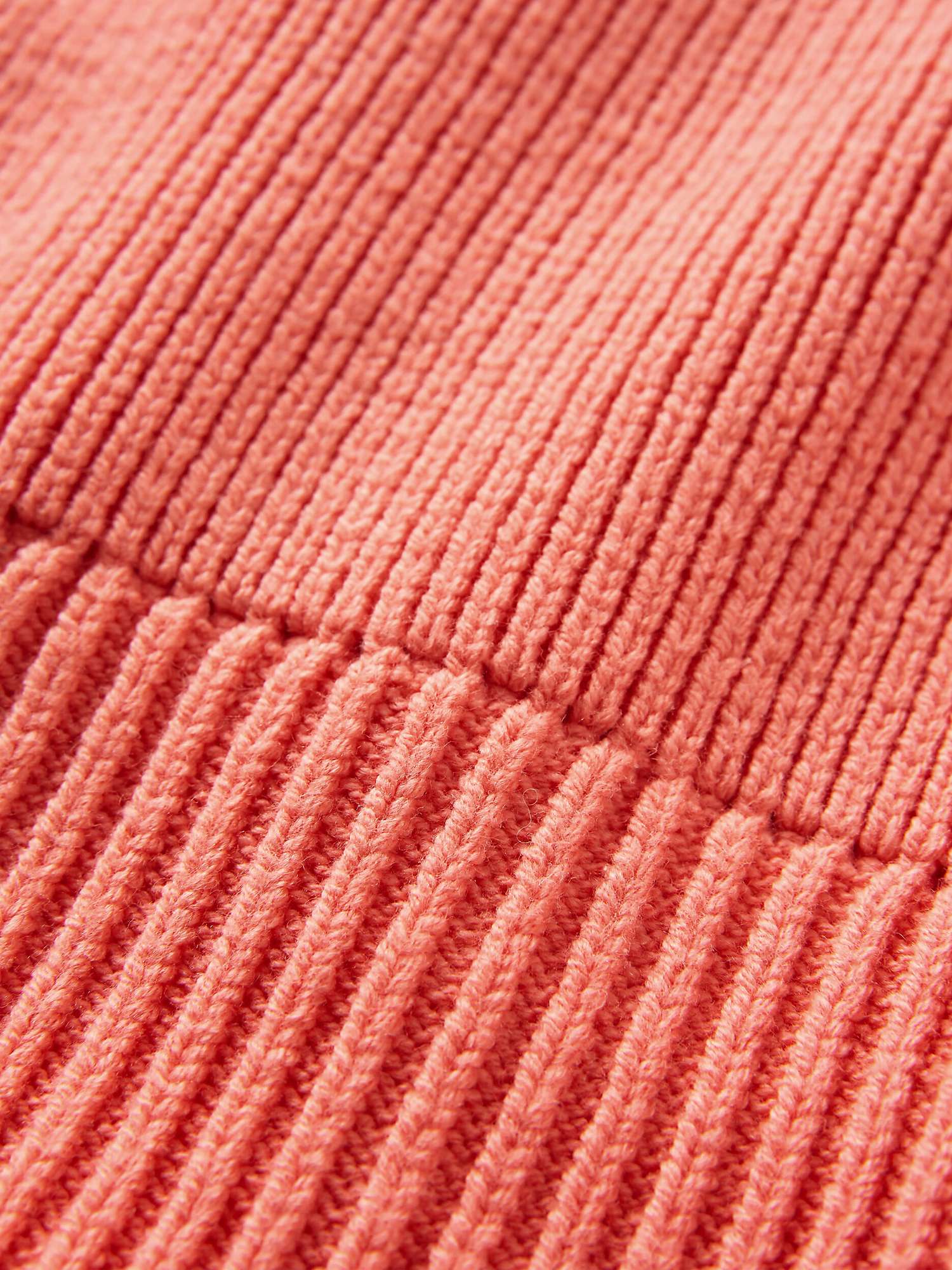 Buy Passenger Gondwana Organic Oversized Knitted Jumper, Shell Pink Online at johnlewis.com