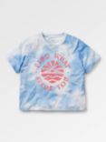 Passenger Organic Cotton T-Shirt, Tie Dye Cornflower