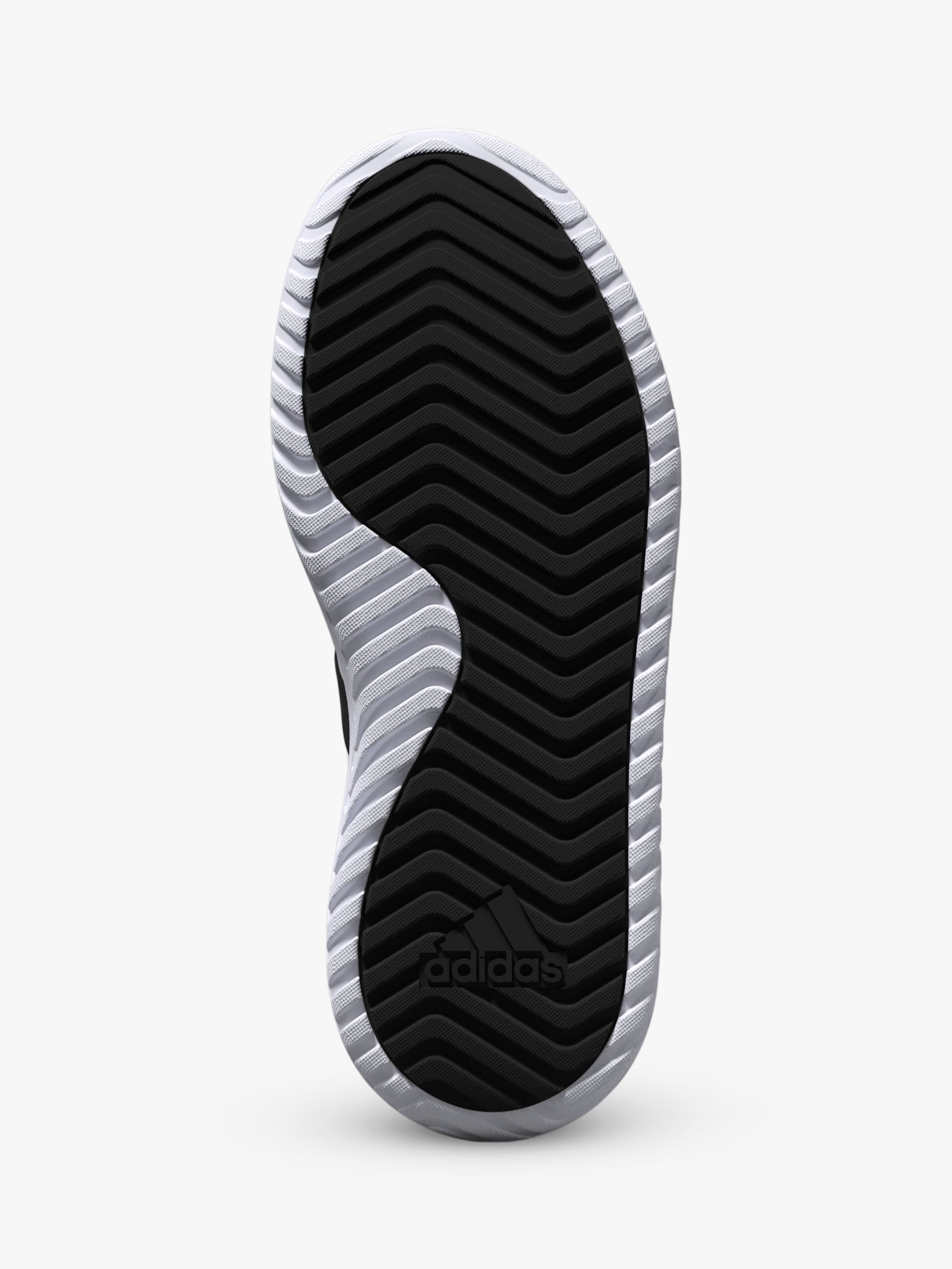 Buy adidas Court Flatform Trainers, White/Black Online at johnlewis.com