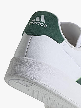 adidas Beaknet 2.0 Court Shoes, White/Green
