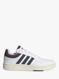 adidas Hoops 3.0 Men's Trainers, White/Navy
