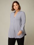 Live Unlimited Curve Jersey Relaxed Tunic Top, Grey, Grey
