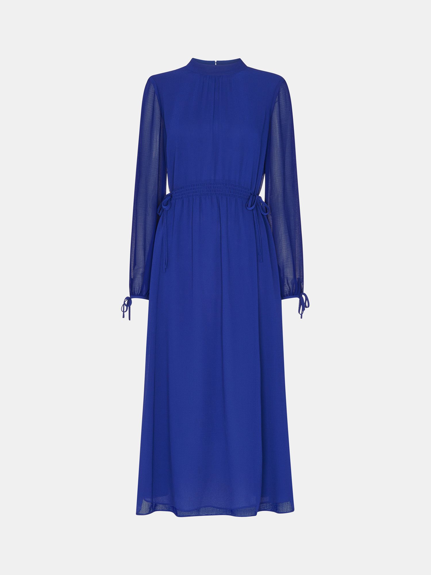 Whistles Ivy Midi Dress, Blue at John Lewis & Partners