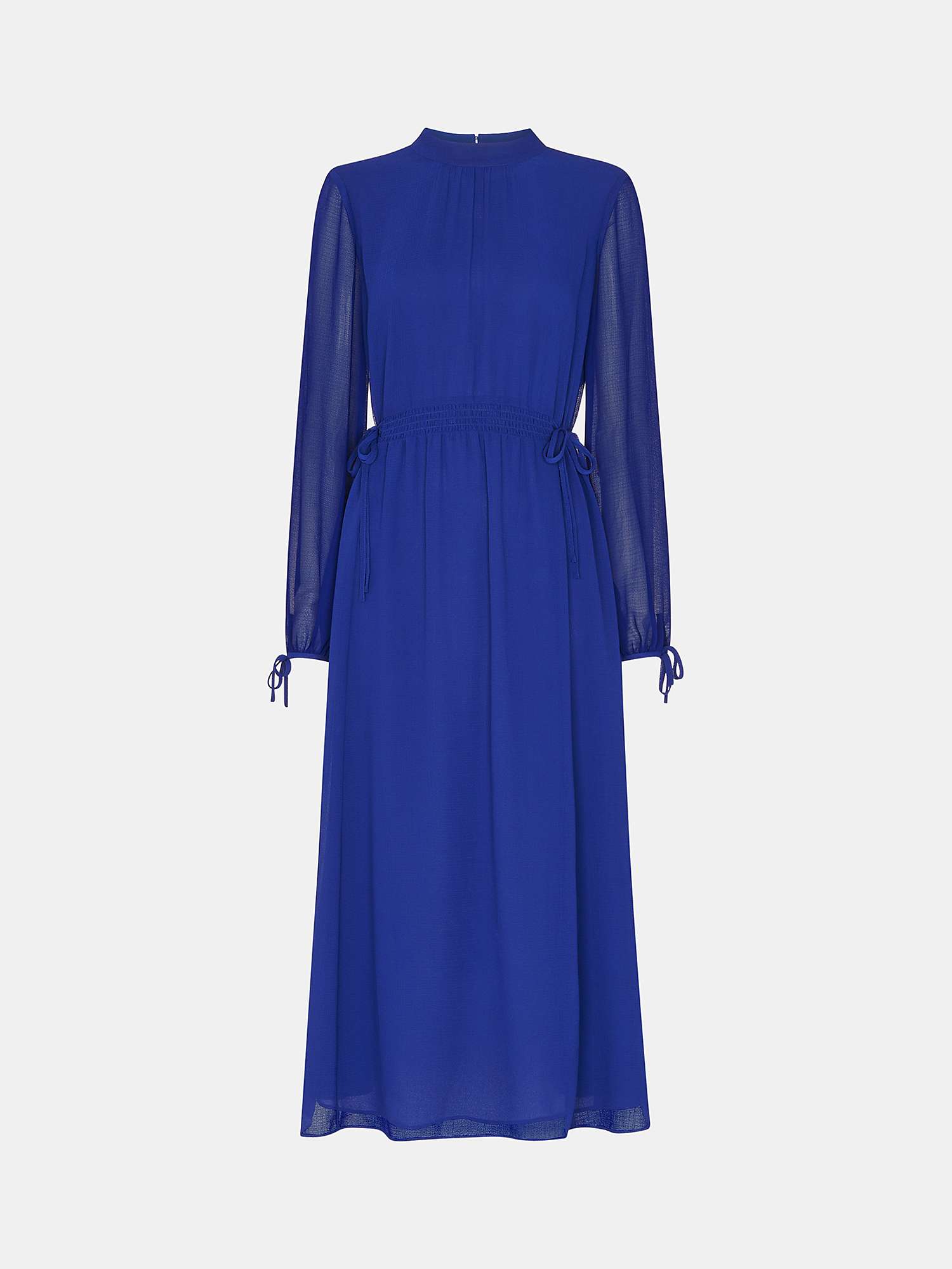 Buy Whistles Ivy Midi Dress, Blue Online at johnlewis.com
