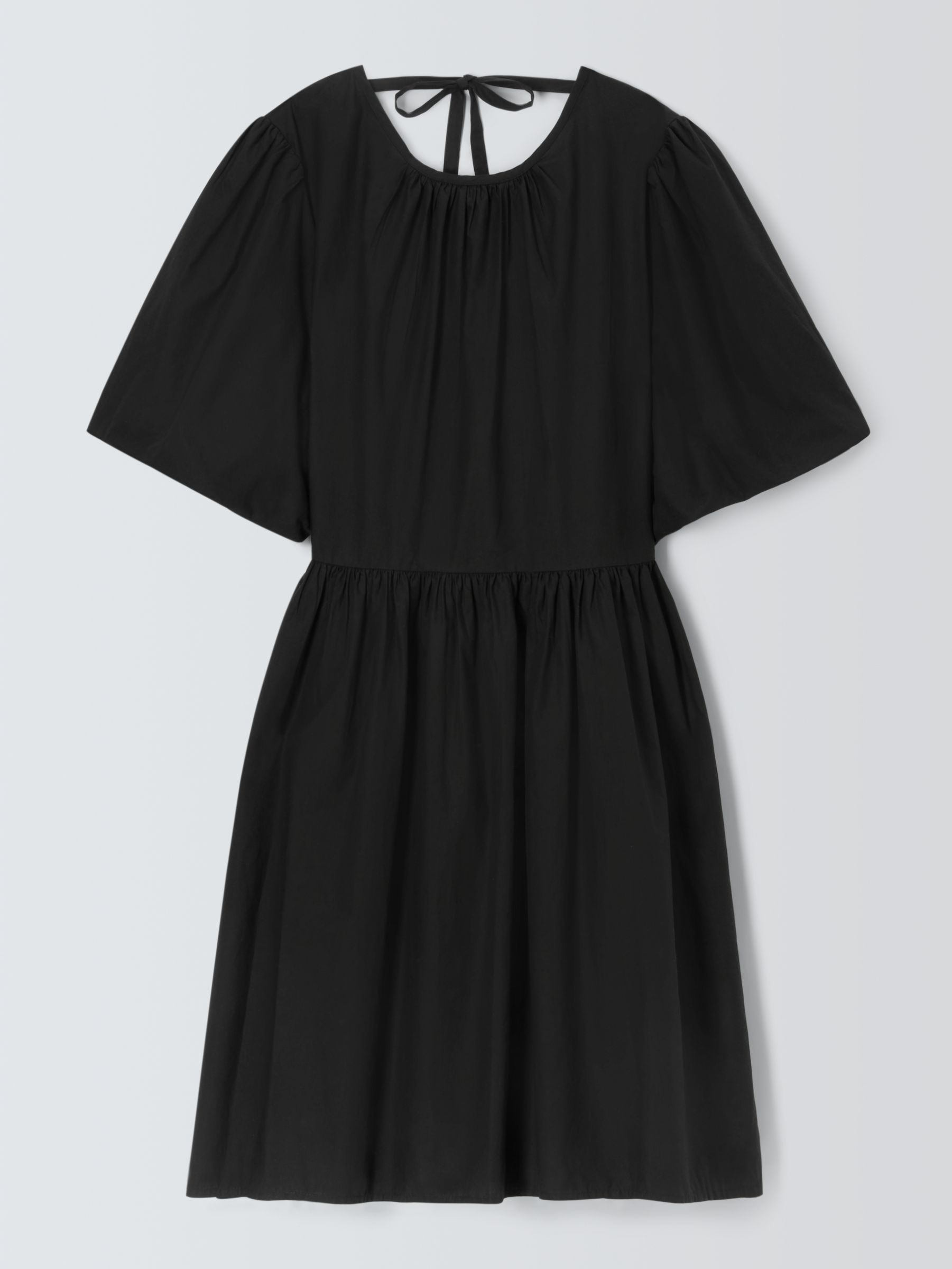 John Lewis ANYDAY Volume Mini Dress, Black, 6