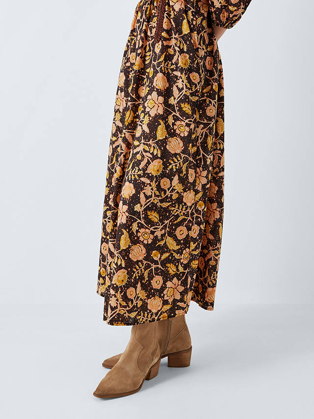 AND/OR Jacklin Island Floral Dress, Chocolate