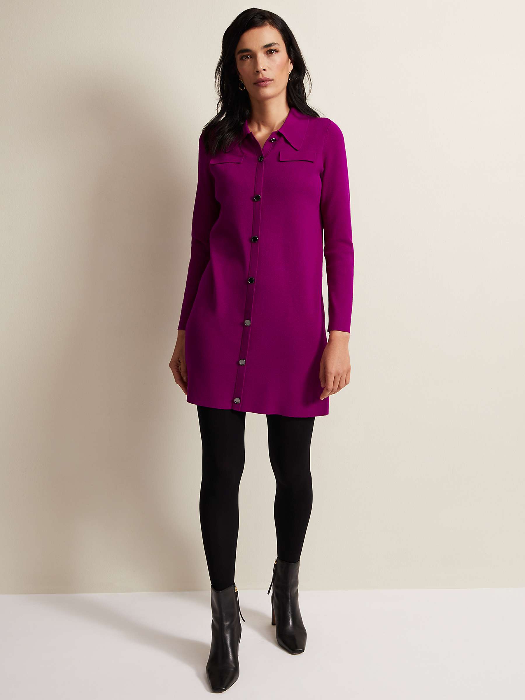 Buy Phase Eight Azealia Knit Mini Dress Online at johnlewis.com