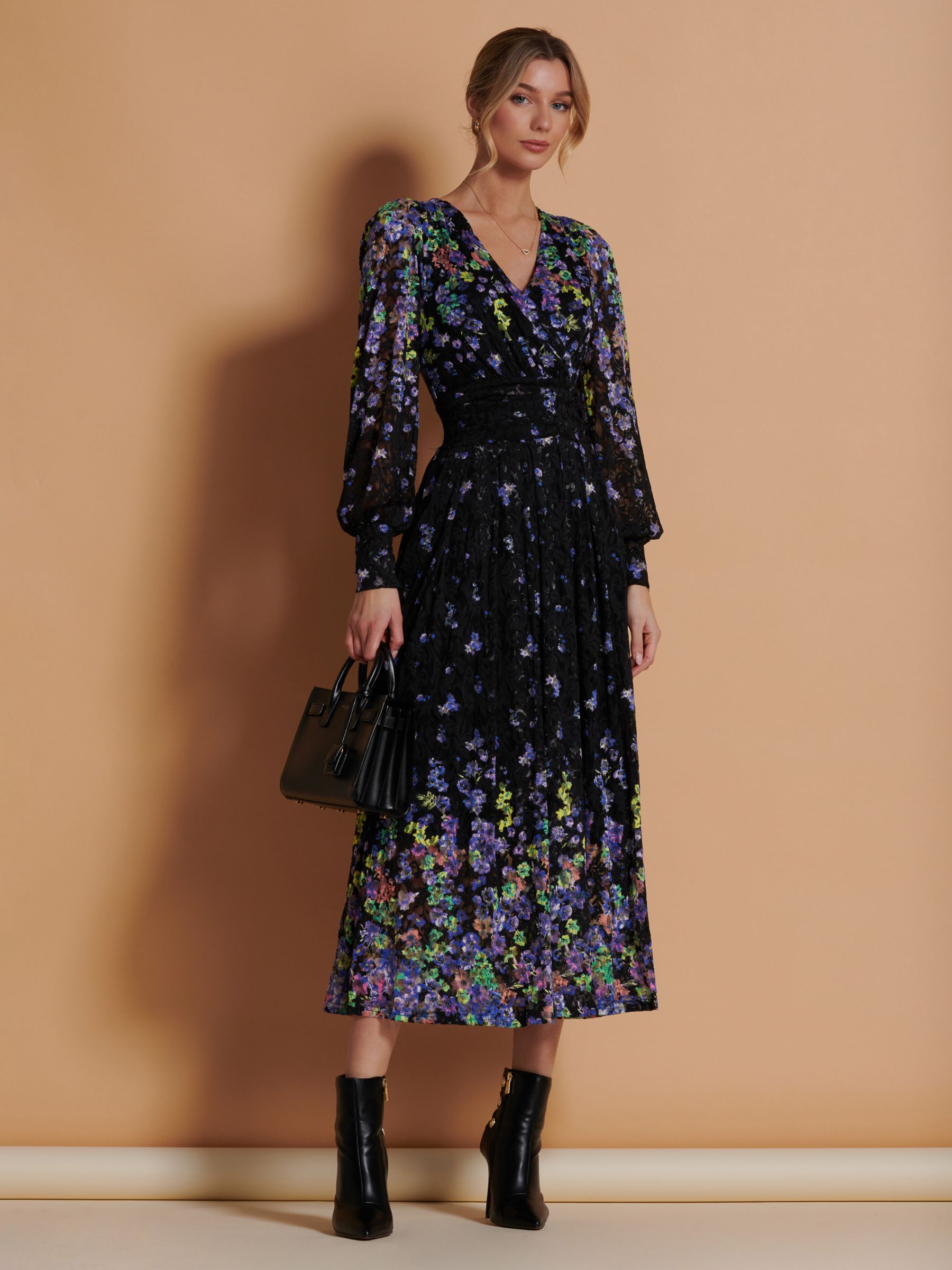 Buy Jolie Moi Lilah Lace Floral Maxi Dress Online at johnlewis.com