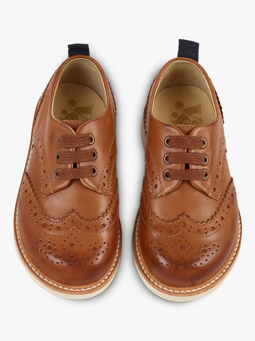 Buy Young Soles Kids' Brando Leather Brogues Online at johnlewis.com