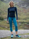 ACAI On The Go 7/8 Length Leggings, Teal