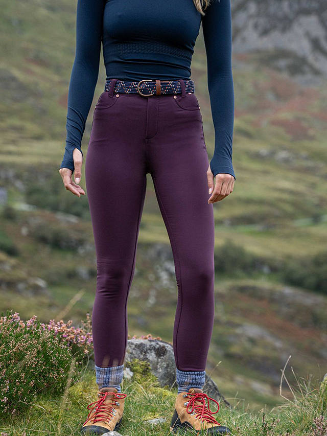 ACAI Thermal Skinny Outdoor Trousers, Aubergine