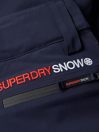 Superdry Slim Ski Trousers, Rich Navy