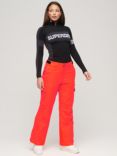 Superdry Ultimate Rescue Ski Trousers, Hyper Fire Coral