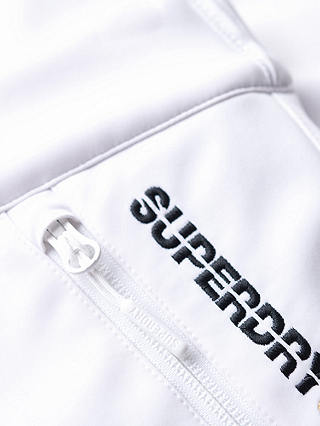 Superdry Ski Softshell Slim Trousers, White