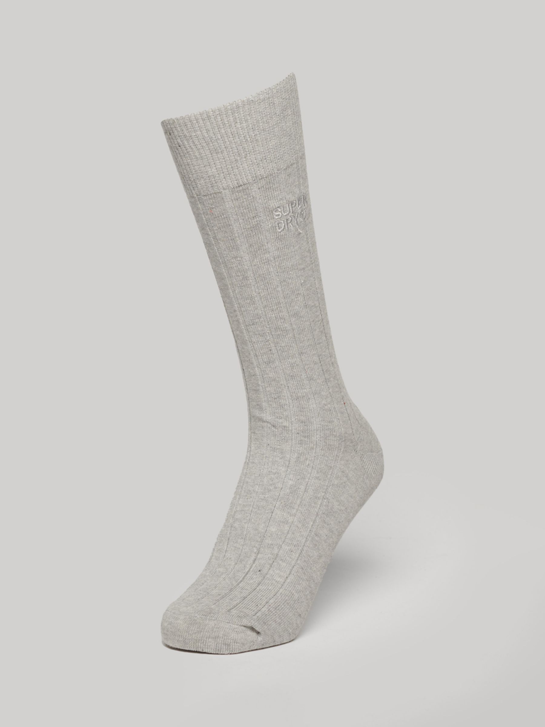 Buy Superdry Unisex Organic Cotton Blend Core Rib Crew Socks, Pack of 3 Online at johnlewis.com