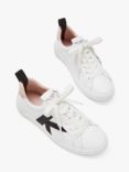 kate spade new york Signature Trainers, White/Pink/Black