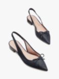 kate spade new york Veronica Perforated Leather Pointed Pumps, Black
