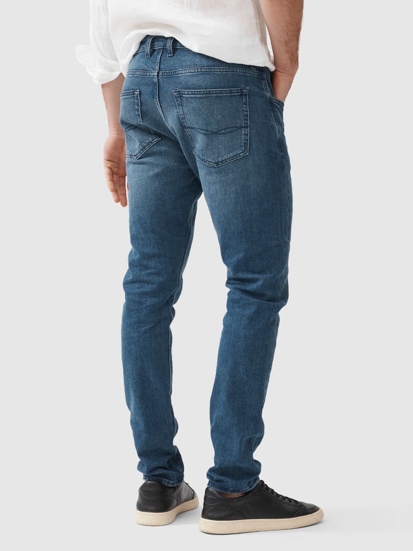 Buy Rodd & Gunn Oaro Slim Fit Italian Denim Jeans, Blue Online at johnlewis.com