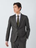 John Lewis Super 100's Birdseye Regular Suit Blazer, Charcoal