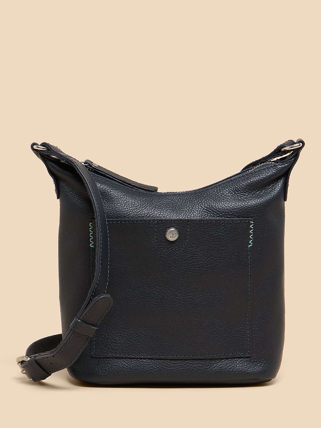 Buy White Stuff Mini Fern Leather Cross Body Bag Online at johnlewis.com