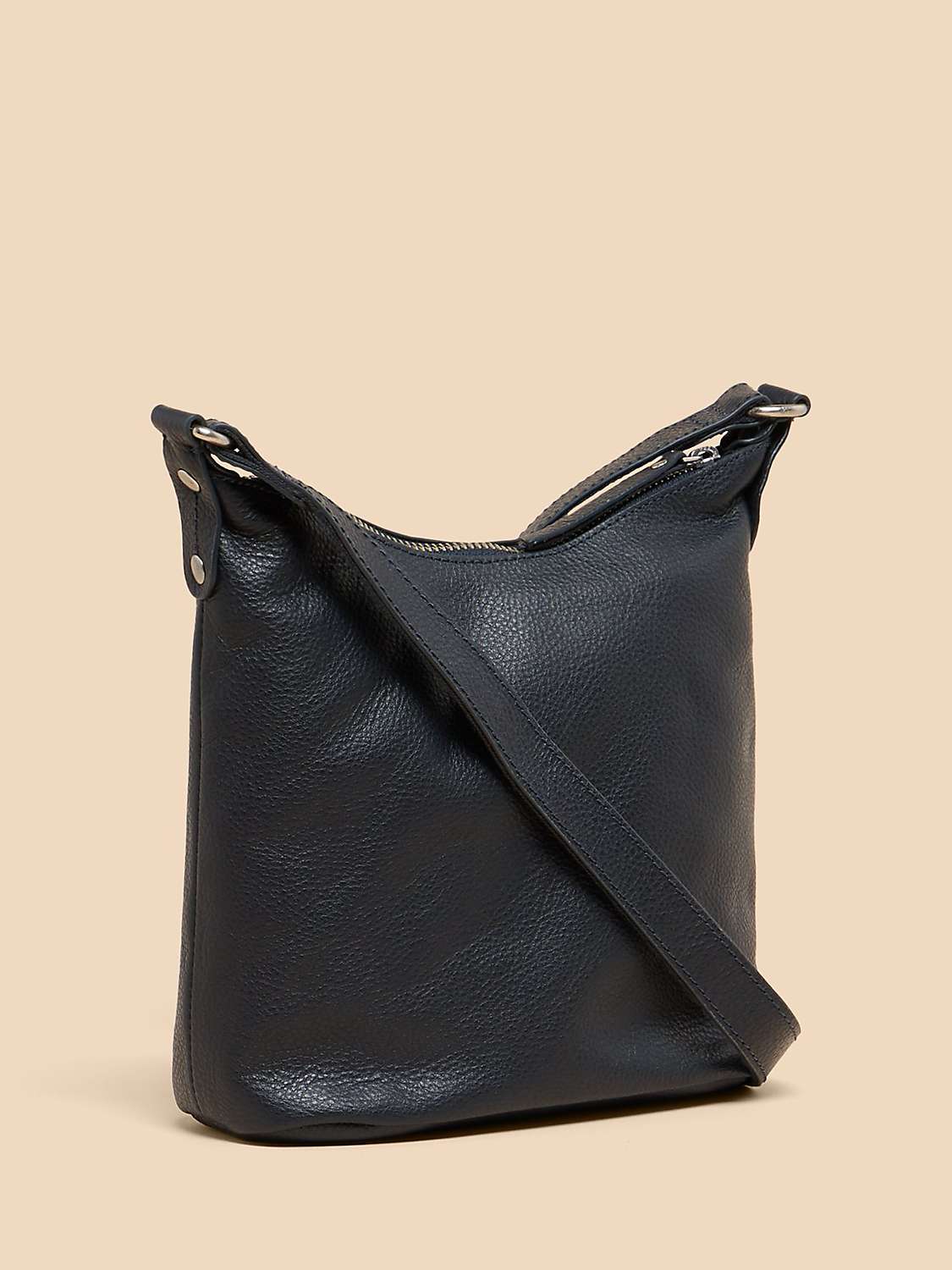 Buy White Stuff Mini Fern Leather Cross Body Bag Online at johnlewis.com