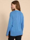 White Stuff Olive Jumper, Chambray Blue