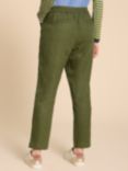 White Stuff Rowena Linen Trousers, Green