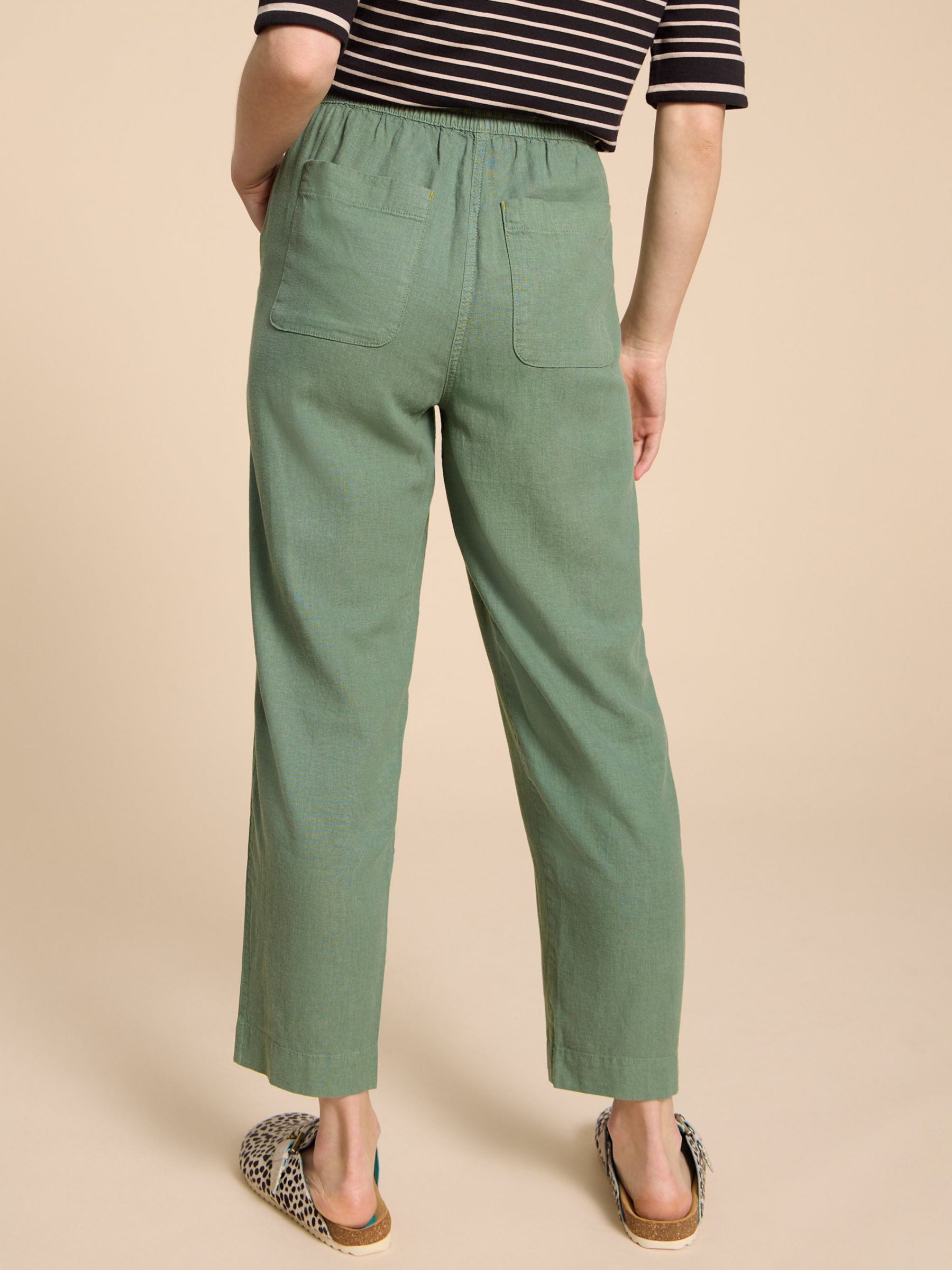 Buy White Stuff Elle Linen Blend Trousers Online at johnlewis.com