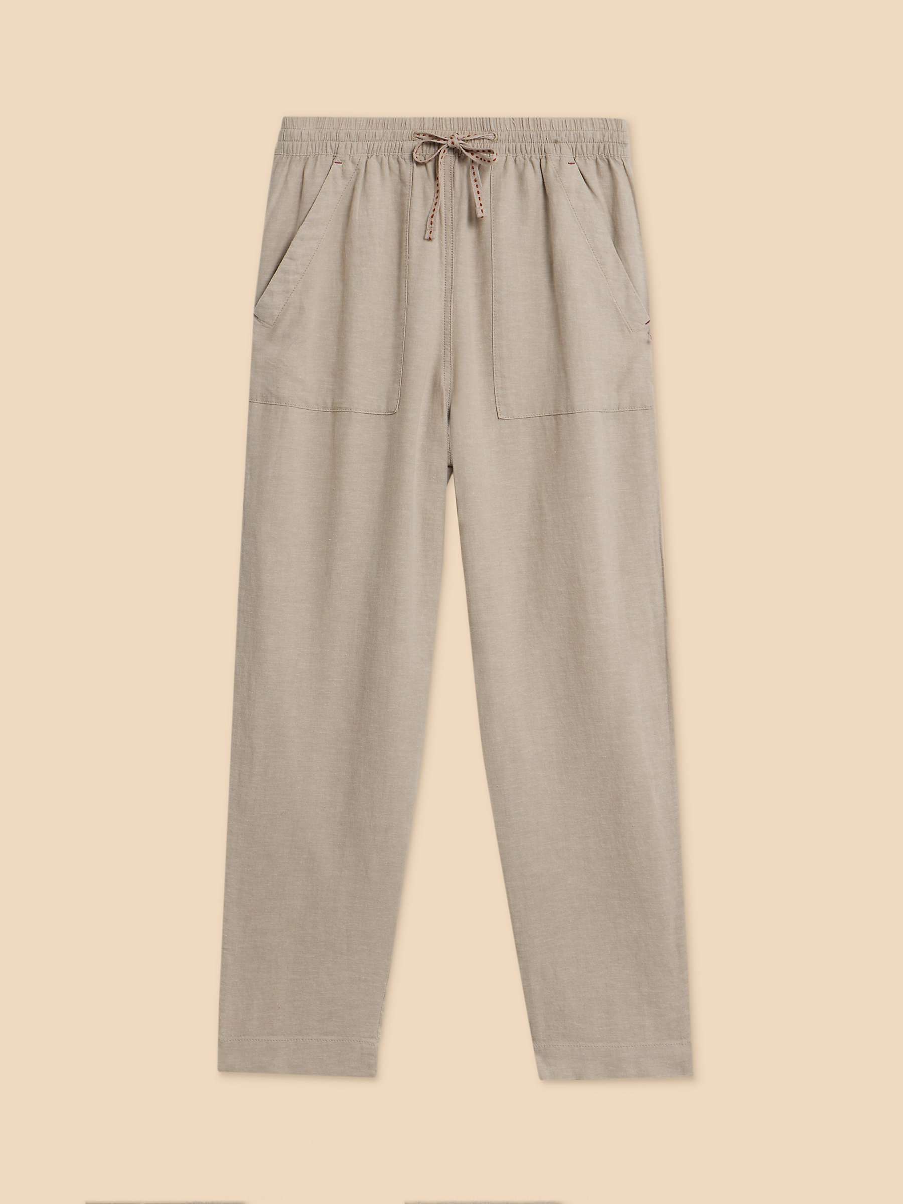Buy White Stuff Elle Linen Blend Trousers Online at johnlewis.com