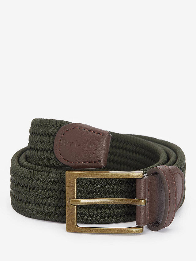 Barbour Nevis Belt, Dark Olive