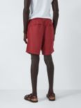 John Lewis Cotton Drawstring Shorts, Fired Brick