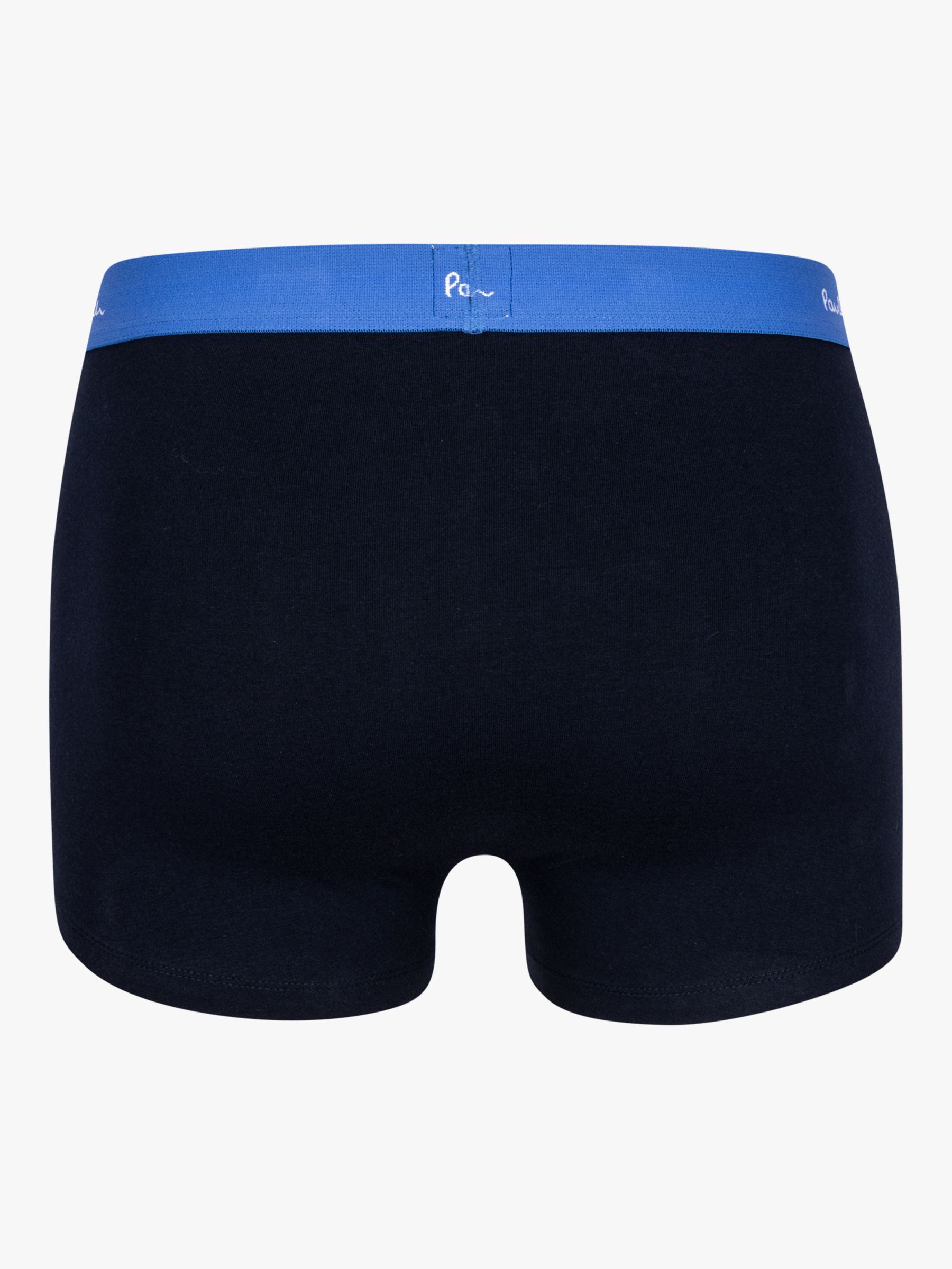 Buy Paul Smith Organic Cotton Blend Boxer Briefs, Pack of 3, Black/Multi Online at johnlewis.com