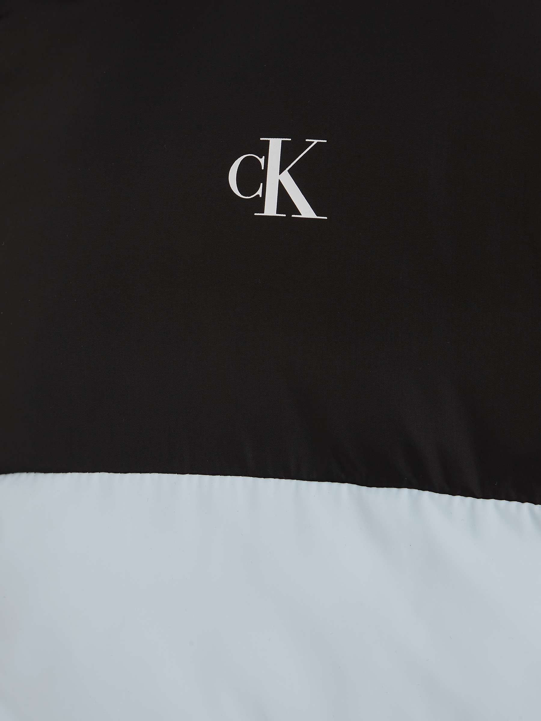 Buy Calvin Klein Kids' Puffer Colour Block Gilet, Keepsake Blue Online at johnlewis.com
