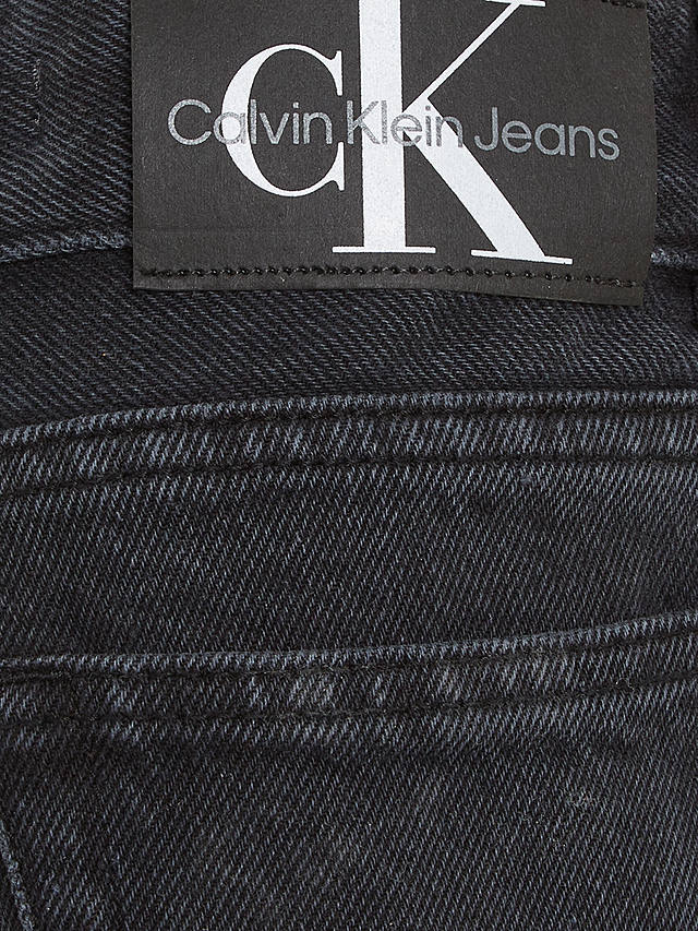 Calvin Klein Kids' Cargo Jeans, Soft Black