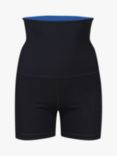 Davy J Sculpt Swim Shorts, Black/Blue