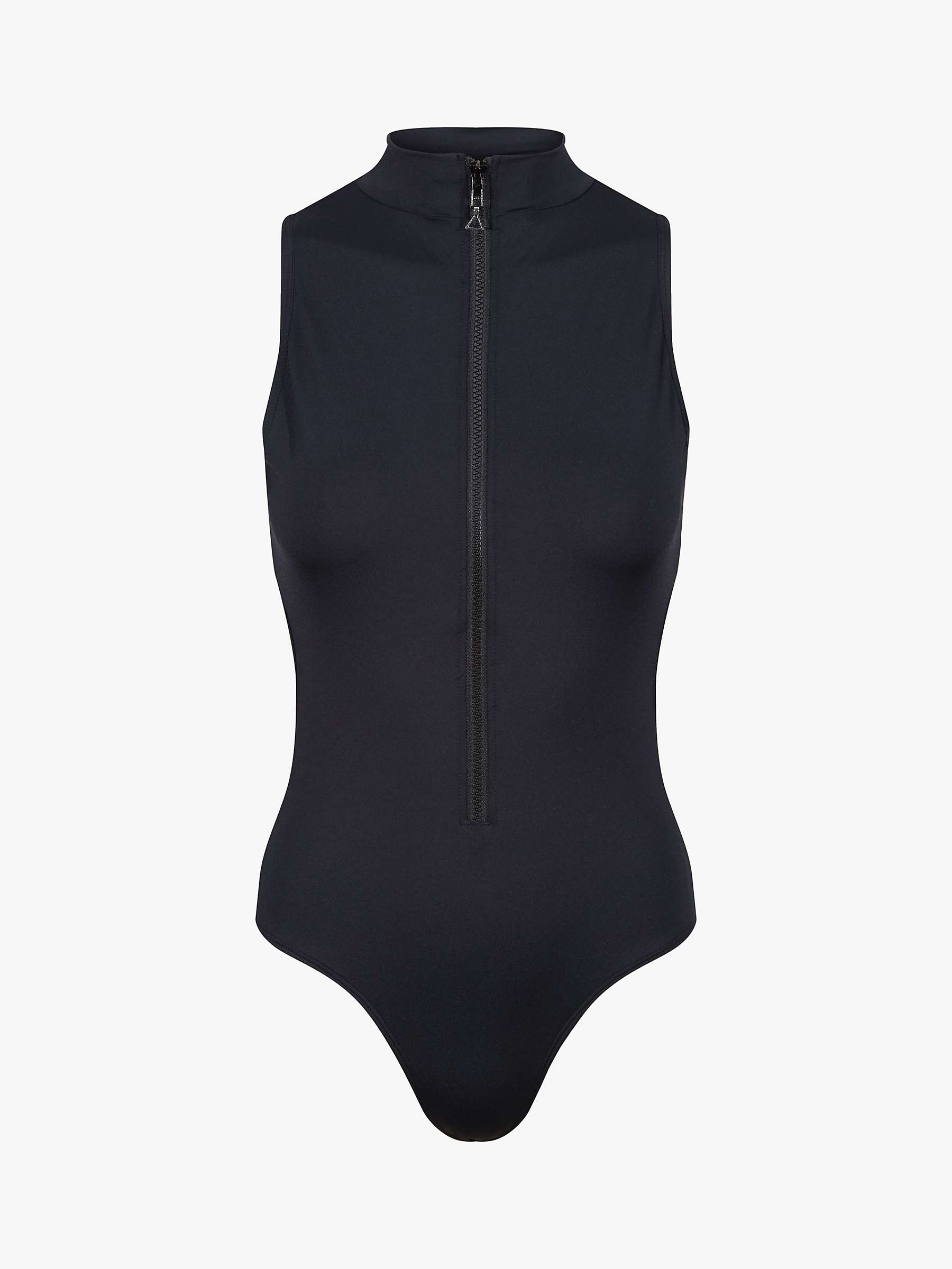 Buy Davy J The Power Cut Out Swimsuit, Black Online at johnlewis.com