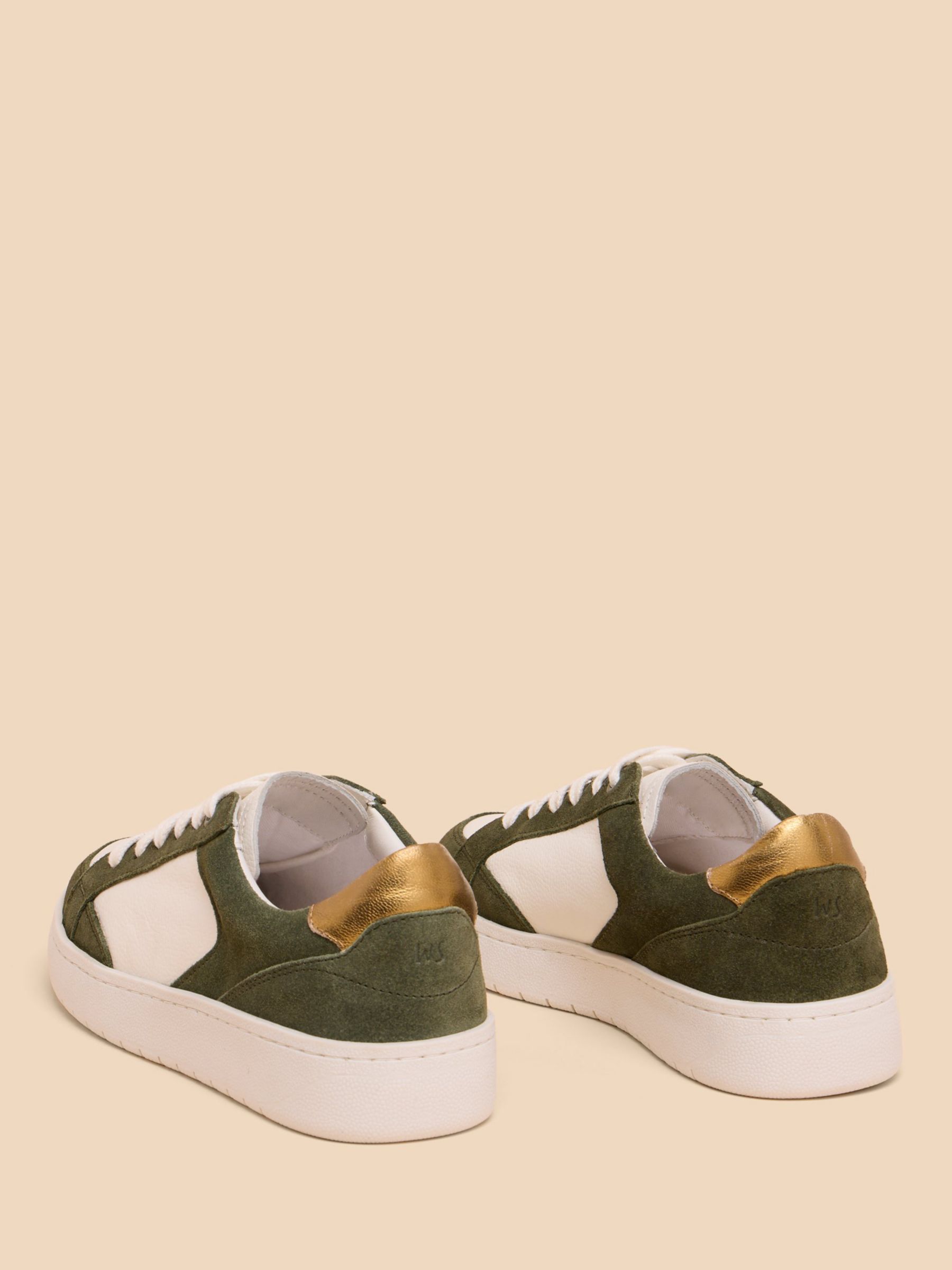 Buy White Stuff Suede and Leather Trainers Online at johnlewis.com