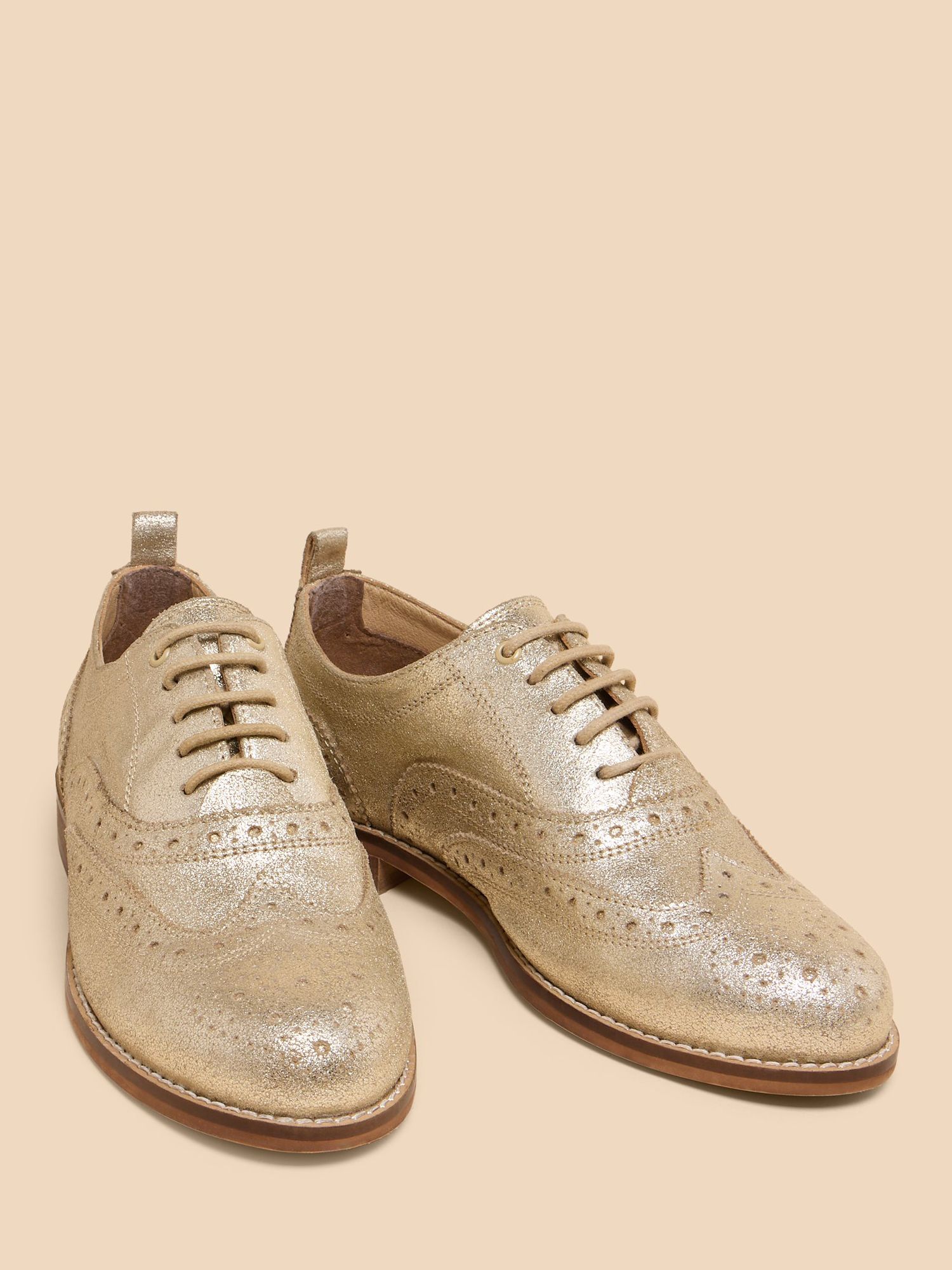 Buy White Stuff Lace Up Leather Brogues Online at johnlewis.com