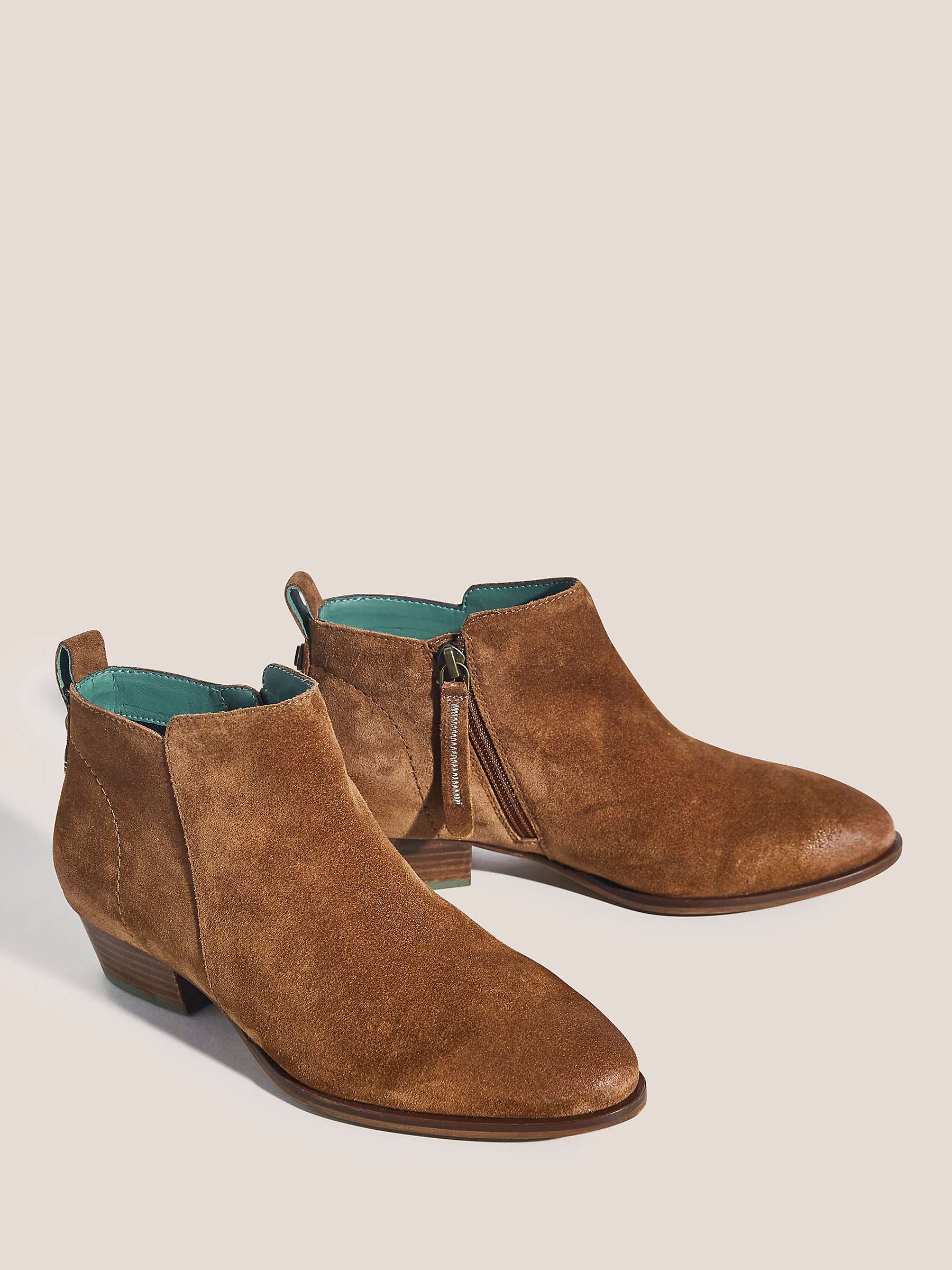 Buy White Stuff Suede Ankle Boots Online at johnlewis.com