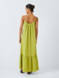 John Lewis ANYDAY Cheesecloth Cotton Maxi Dress, Lime