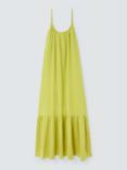 John Lewis ANYDAY Cheesecloth Cotton Maxi Dress, Lime
