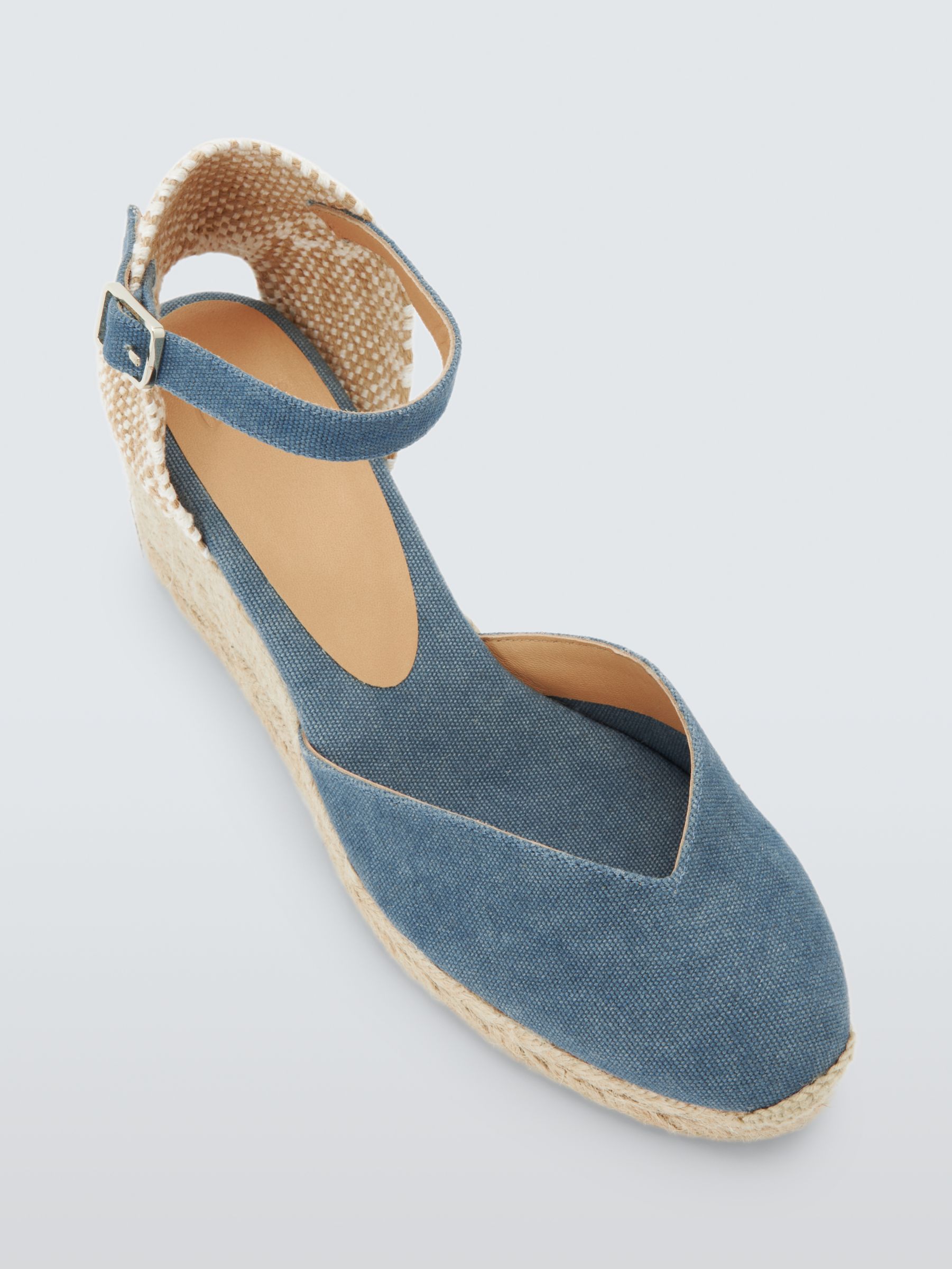 Castañer Chiarita Cotton Wedge Espadrille Sandals, Citadel at John ...