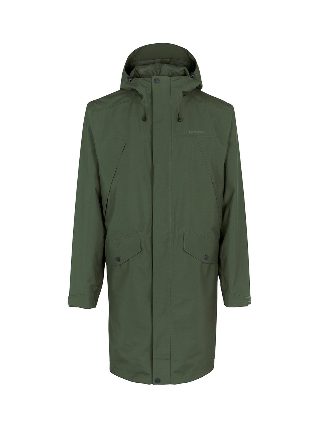 Rohan Kendal Men's Waterproof Jacket, Conifer Green at John Lewis ...