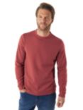 Rohan Radiant Merino Wool Blend Crew Neck Jumper, Clay Red