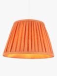 John Lewis Sophia Pleat Lampshade, Clementine