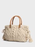 Gerard Darel Marilyn Tassel Detail Bag, Natural